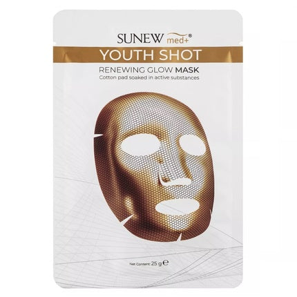 Mască facială SuneMed Youth Shot, 25g, aurie