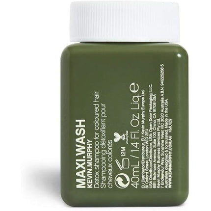Șampon Kevin Murphy Maxi Wash, 40ml, ambalare verde