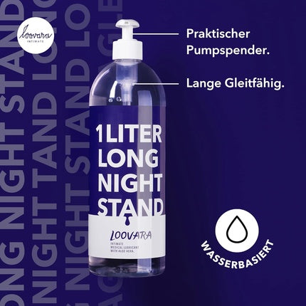 Lubrifiant personal, Loovara, 1L, aloe vera, transparent
