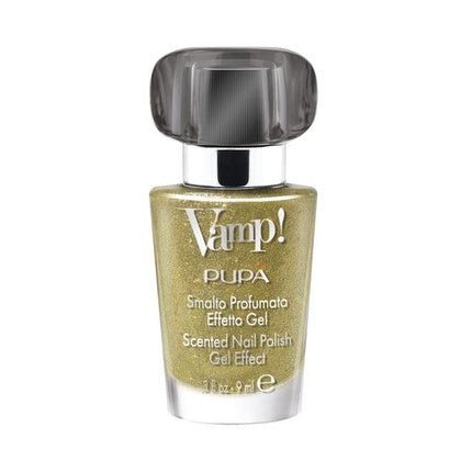 Smalto Pupa Vamp! Gel Effect, 306 Shiny Gold, 9ml