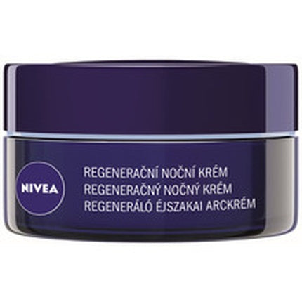 Crema de noapte Nivea, Regenerating Night Cream, piele normală până la mixtă, 50 ml