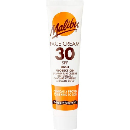 Cremă facială și balsam de buze Malibu SPF 30, rezistent la apă