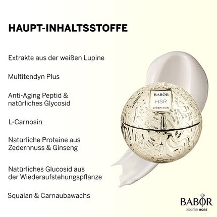 Cremă față Babor HSR Lifting, vitamină E, 50ml