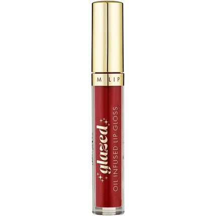 Luciu de Buze Barry M Glazed Ulei Infuzat, Roșu, 2.5ml