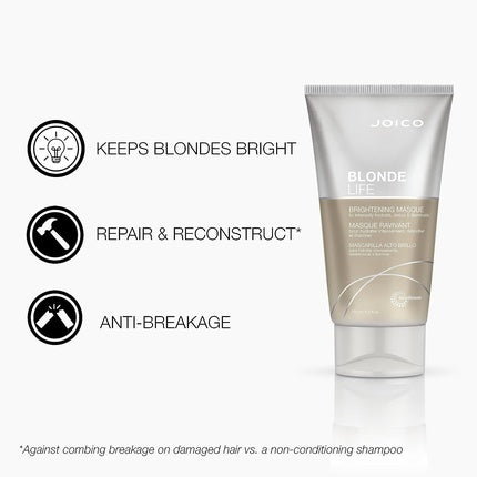 Masca de păr Joico Blonde Life Brightening, 150ml, argintiu