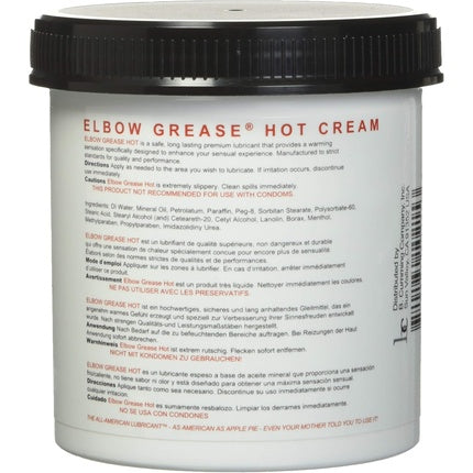 Lubrifiant Elbow Grease Hot, 425g