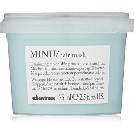 Masca de păr Davines Minu, 75 ml
