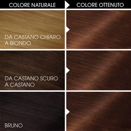Vopsea de păr permanentă, Garnier Olia, 5.35 Maro Ciocolată, 200g