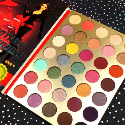 Paletă de ochi Rude Book 7 Rudementary Spyeshadows, 35 culori