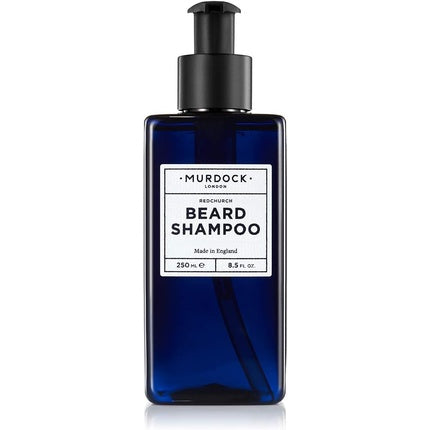 Șampon barbă, Murdock London, 250ml, albastru, fără sulfați