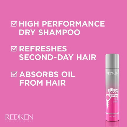 Redken Pillow Proof Blow Dry Two Day Extender, Șampon uscat, 153 ml