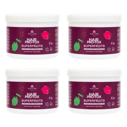 Masca de par Kallos, Herbal, cu antioxidanti si extracte de superfructe