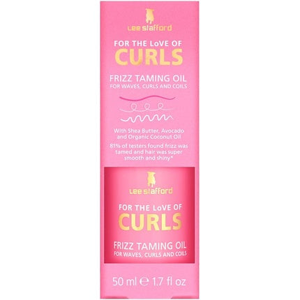 Ulei Par Lee Stafford Frizz Taming 50ml Roz