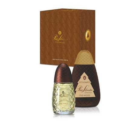 Set Parfum Pino Silvestre U Oud Wood EDT 75ml + Șampon Duș 400ml