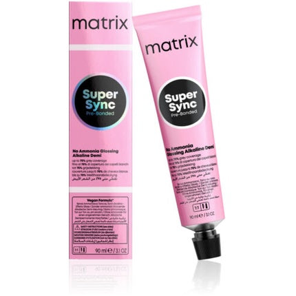 Gel colorant păr Matrix Super Sync Pre-Bonded 5NN Neutral, 90ml