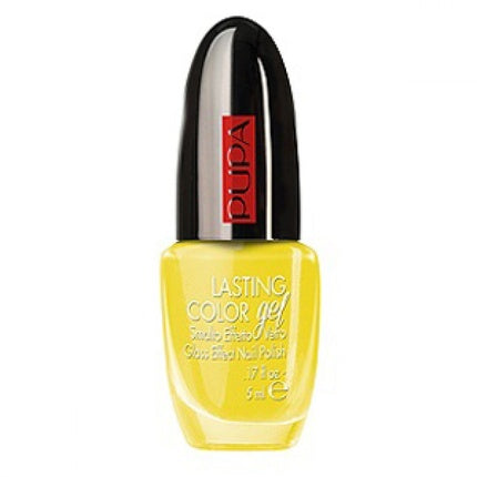 Lac de unghii, Pupa Milano, Lasting Color Gel, galben 5ml