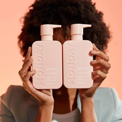 Balsam Monday Haircare Smooth Anti-Frizz, roz, 350ml