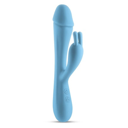 Jucărie Sexuală Obsessions Scarlett Light Blue, model Scarlett, culoare albastru deschis, material silicon