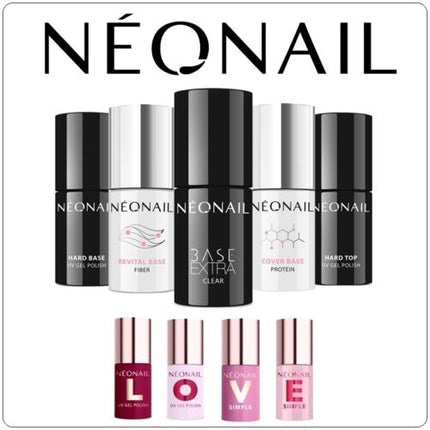 Lac de unghii, NeoNail, Base & Top, UV Hybrid Gel