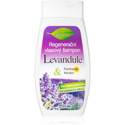 Șampon regenerant cu lavandă Bione Cosmetics, 260 ml pentru toate tipurile de păr