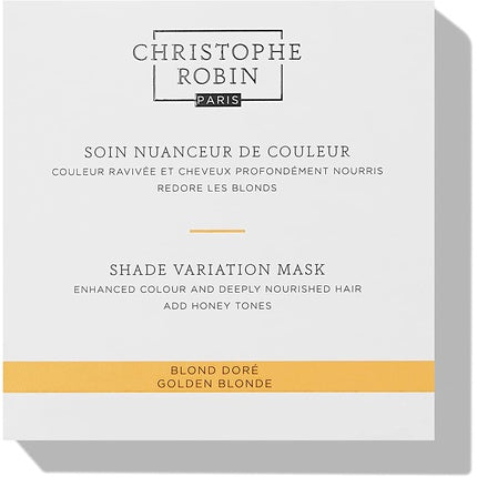 Masca nuantatoare par, Christophe Robin, Golden Blonde, 250ml