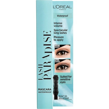 Mascara waterproof L'Oréal Paris Lash Paradise, Negru