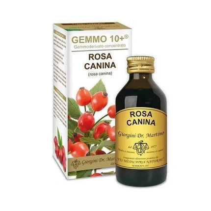 Gemmo 10 Rosa Canina, Dr. Giorgini, Extract Concentrat, Fără Alcool, 100 ml