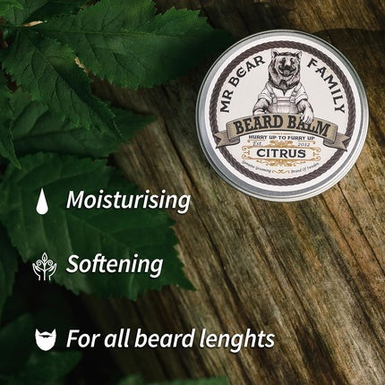 Balsam barba, Mr Bear Family, 60ml, Citrus