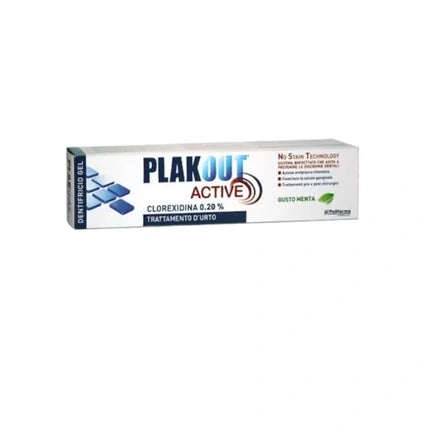 Pastă de dinți gel, Polifarma Benessere, Plakout Active, gust mentă, 75ml