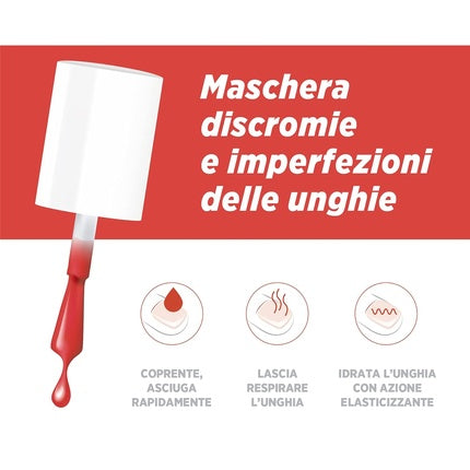 Smalt Unghii Dermovitamina Micoblock 3in1 Portocaliu Strălucitor 5ml
