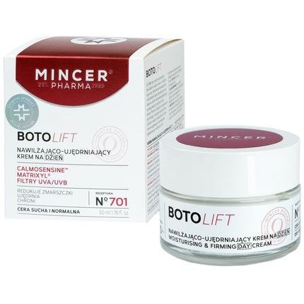 Cremă de zi hidratantă și întăritoare, Mincer Pharma, Botolift X No701, 50ml