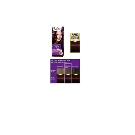 Vopsea de păr permanentă Palette Intensive Color Creme RFE3 Intensive Aubergine