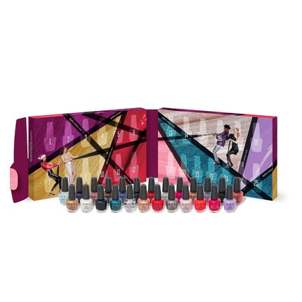 Set lacuri de unghii OPI Terribly Nice, mini advent, 25pc