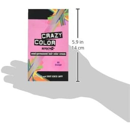 Vopsea păr, Crazy Color, Coral Red, 100ml