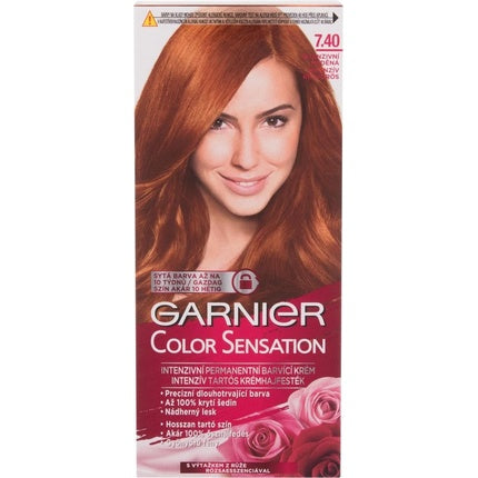 Vopsea de păr Garnier Color Sensation 7.40 Cupru intens