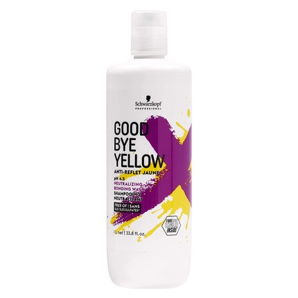 Șampon matifiant, Schwarzkopf, Goodbye Yellow, 1000ml