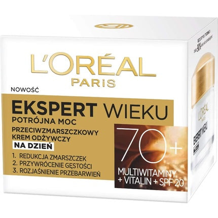 Crema de zi anti-imbatranire, L'Oréal, Alter Expert 70+, 50ml