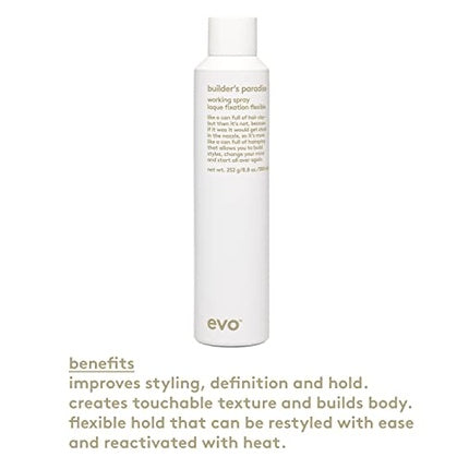 Spray de styling Evo Builder's Paradise, 300 ml