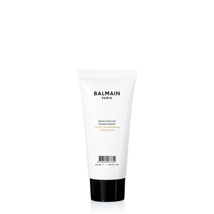 Balmain Conditioner de păr, Travel Moisturizing, alb, cu dozator negru