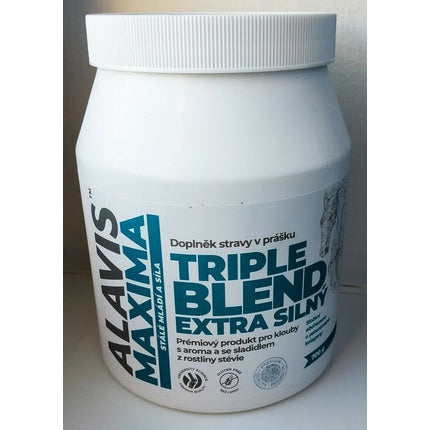 Pudră supliment, Alavis, MAXIMA Triple Blend Extra Strong, cu colagen și vitamina C, 700g