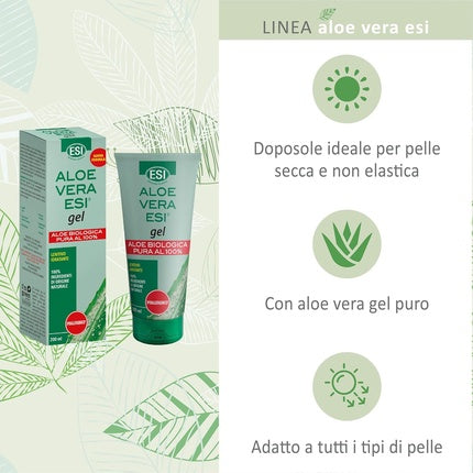 Gel Aloe Vera, Esi, Pure Aloe Vera Gel, 100ml