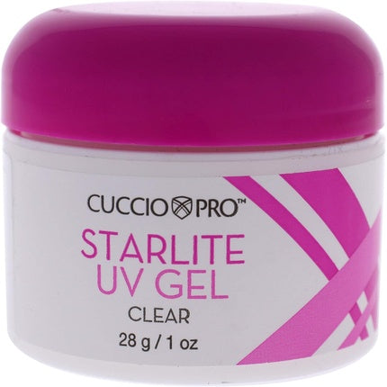 Gel Polish Cuccio Pro Starlite Clear UV Gel pentru Femei, 1 oz
