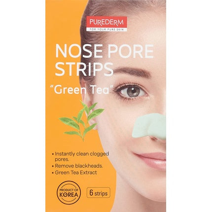 Bande pentru pori, Purederm, Tea Tree, 6 benzi