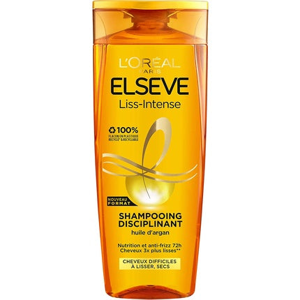 Șampon disciplinant L'Oréal Paris Elseve Liss-Intense, ulei de argan, 290ml