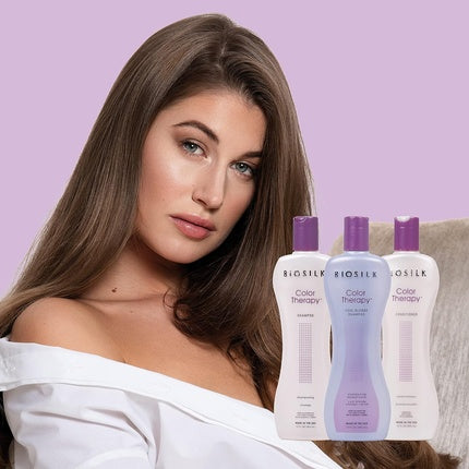 Șampon, Farouk Biosilk, Color Therapy Cool Blonde 355ml