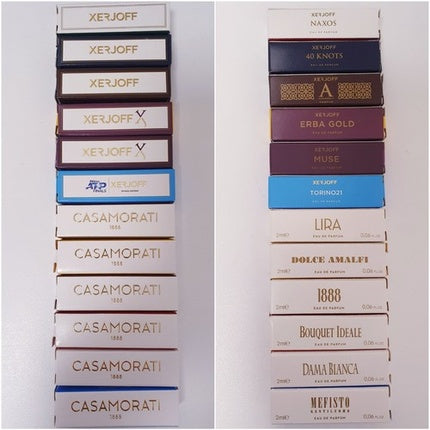 Set mostre parfum Xerjoff Casamorati 2ml - Alege-ți aroma