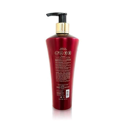 Șampon T-Lab Aura Oil Duo 250ml, roșu, cu pompă