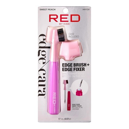 Perie pentru păr Red By Kiss cu gel fixator Edge 3 în 1 pentru femei