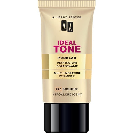 Fond de ten, Aa, Ideal Tone, Dark Beige, 30ml