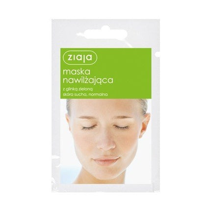 Mască hidratantă de față Ziaja cu argilă verde 7ml